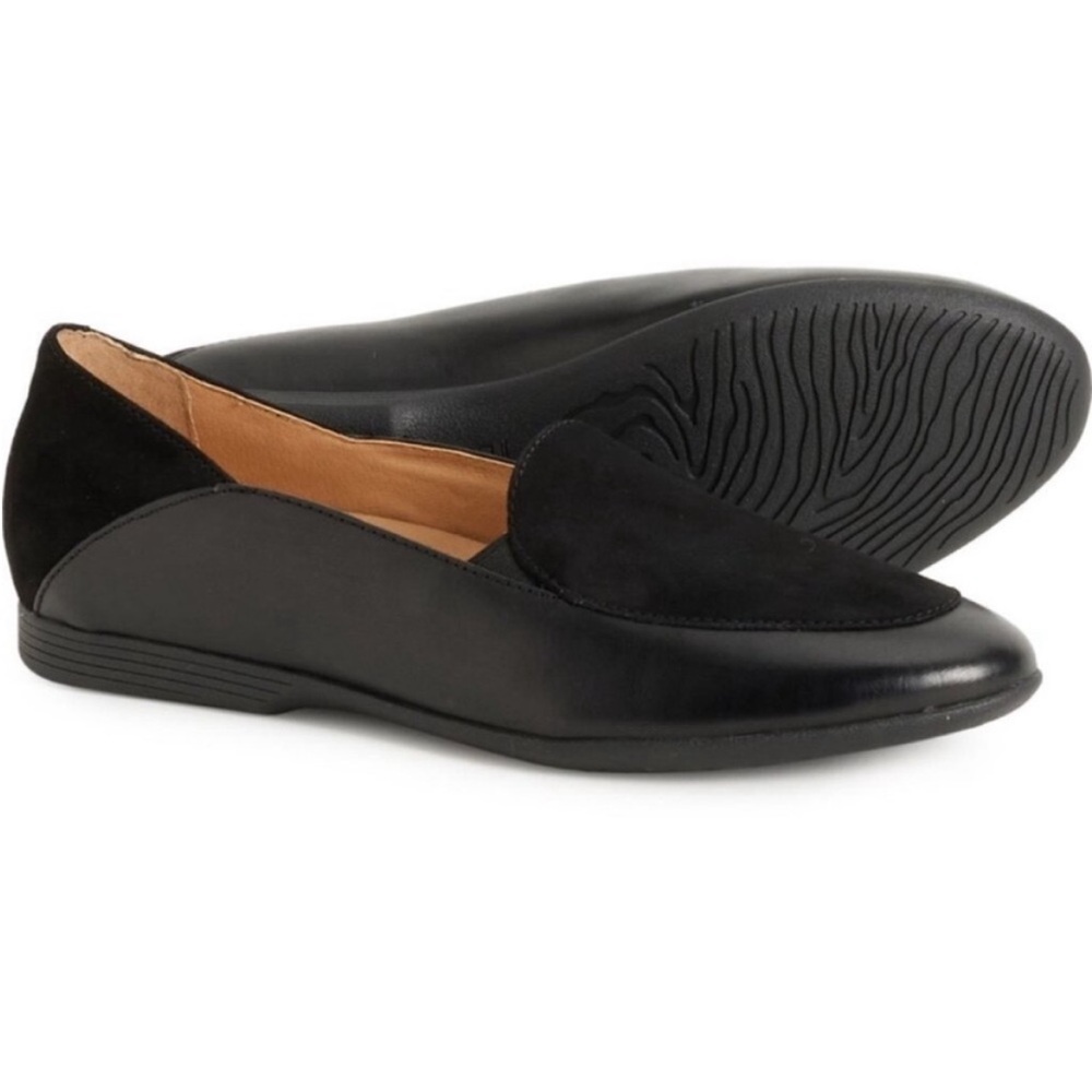 Dansko Black Lace Glazed kid leather loafters - Picture 4 of 13